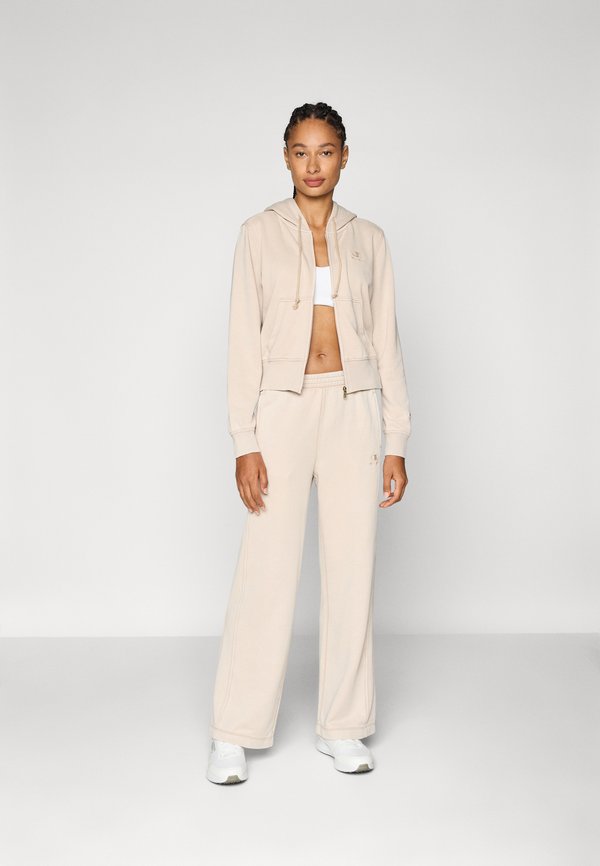 FULL ZIP HOOD - Zip-up sweatshirt - beige4