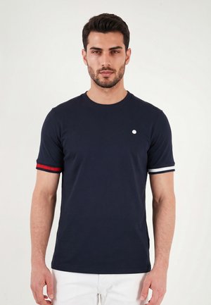 Lela & Buratti, LELA & BURATTI T-SHIRT REGULAR FIT - T-shirt basic - dark blue