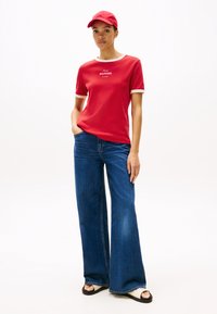 Tommy Hilfiger MONOTYPE - Print T-shirt - primary red