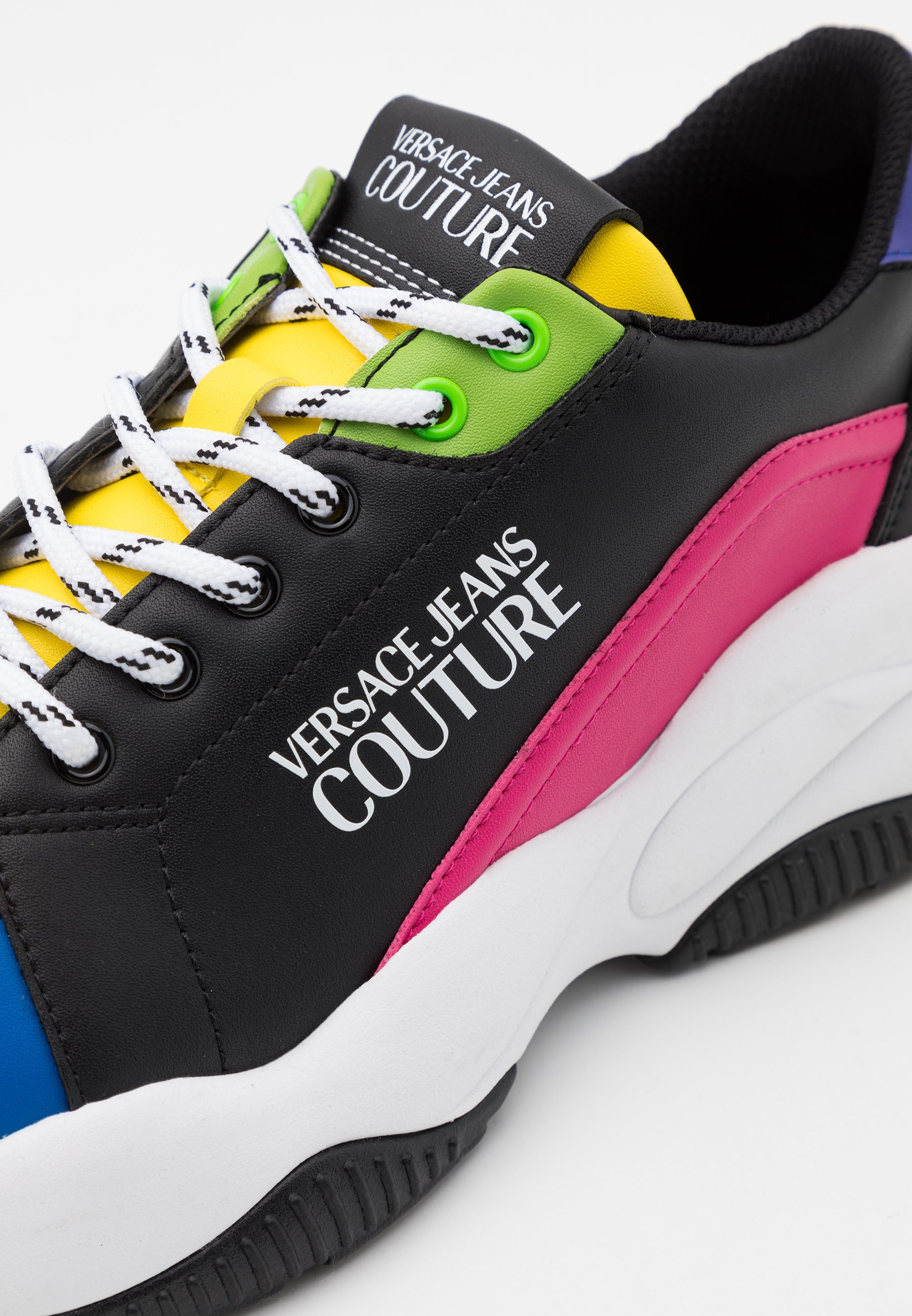 Versace Jeans Couture Joggesko blacksvart Zalando.no Versace Jeans Couture Joggesko multicolor Zalando.no
