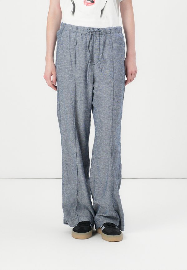 PULL ON - Trousers - chambray