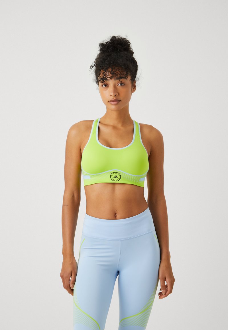 adidas by Stella McCartney BRA - Urheiluliivit: korkea tuki - semi solar slime