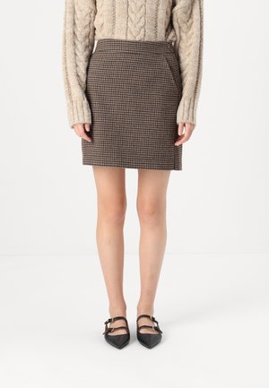 VMJULIE SHORT SKIRT - Minifalda - silver mink