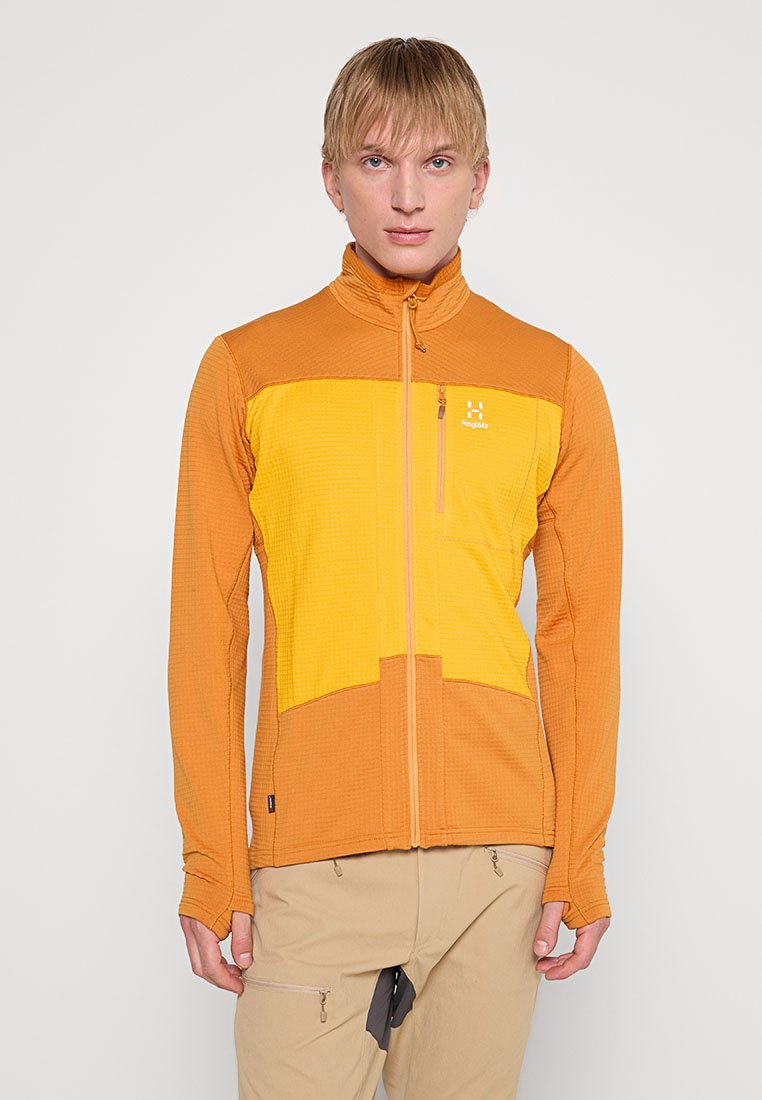 Haglöfs Fleecejas geel