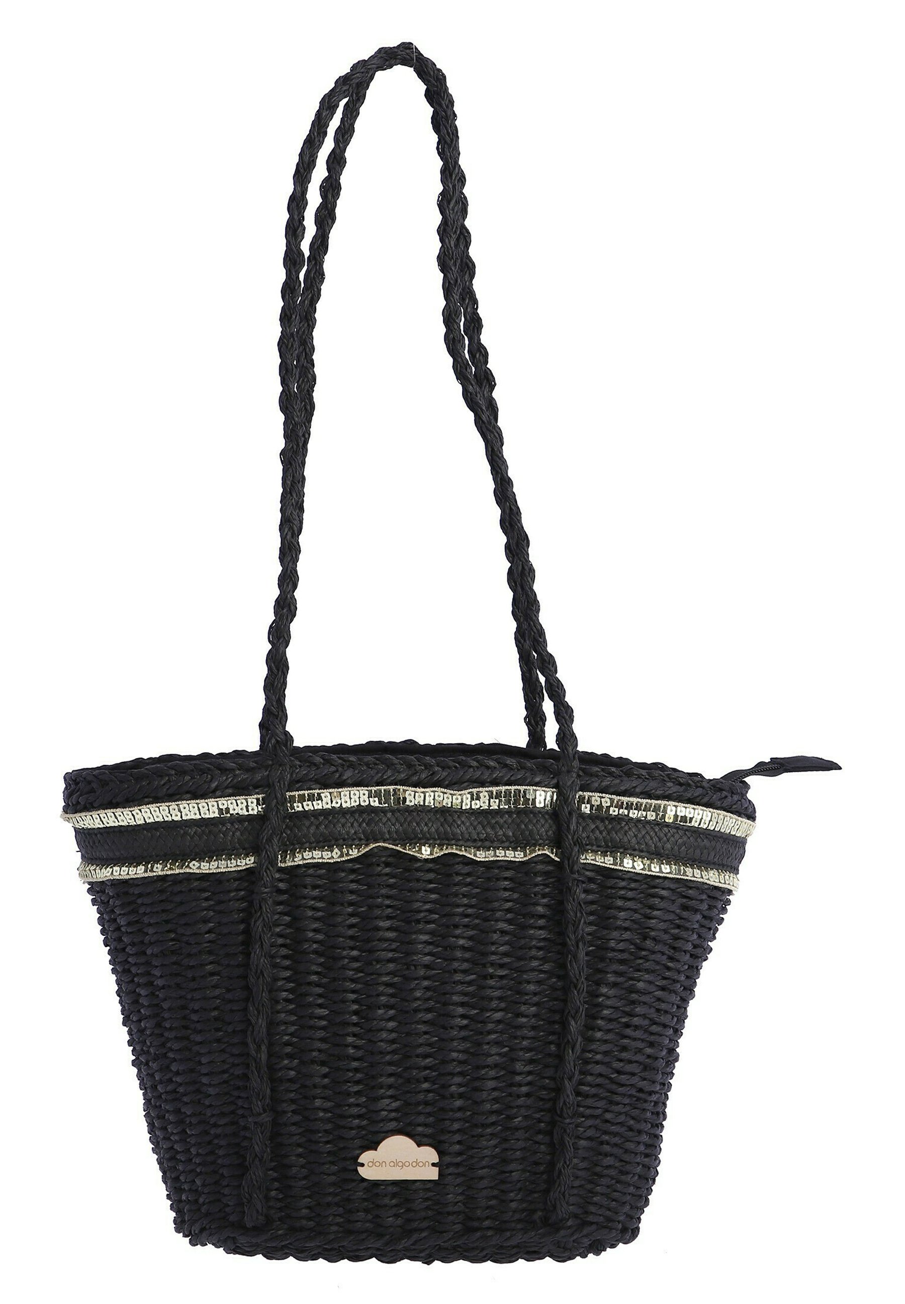 Don Algodon SHIRIN Bolso shopping black/negro