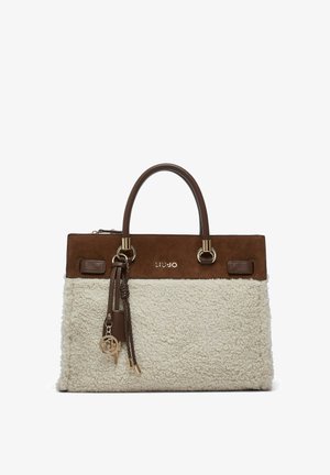 LIU JO, LIU JO MEDIUM TEDDY SATCHEL - Τσάντα χειρός - off white