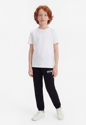 Champion, CUFFED PANTS STANDARD FIT - Dresside alumine osa - black