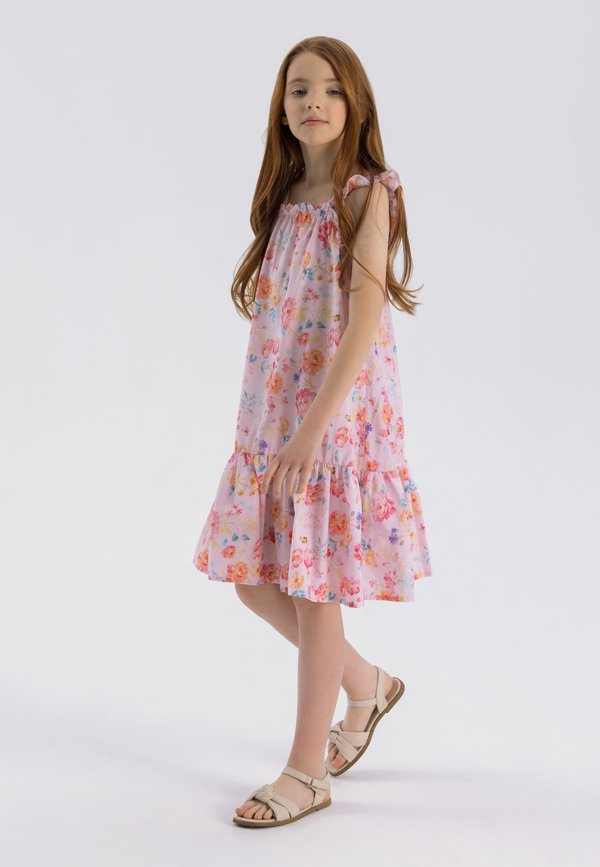 SHOULDER STRAP TIERED WITH FRILL  - Freizeitkleid