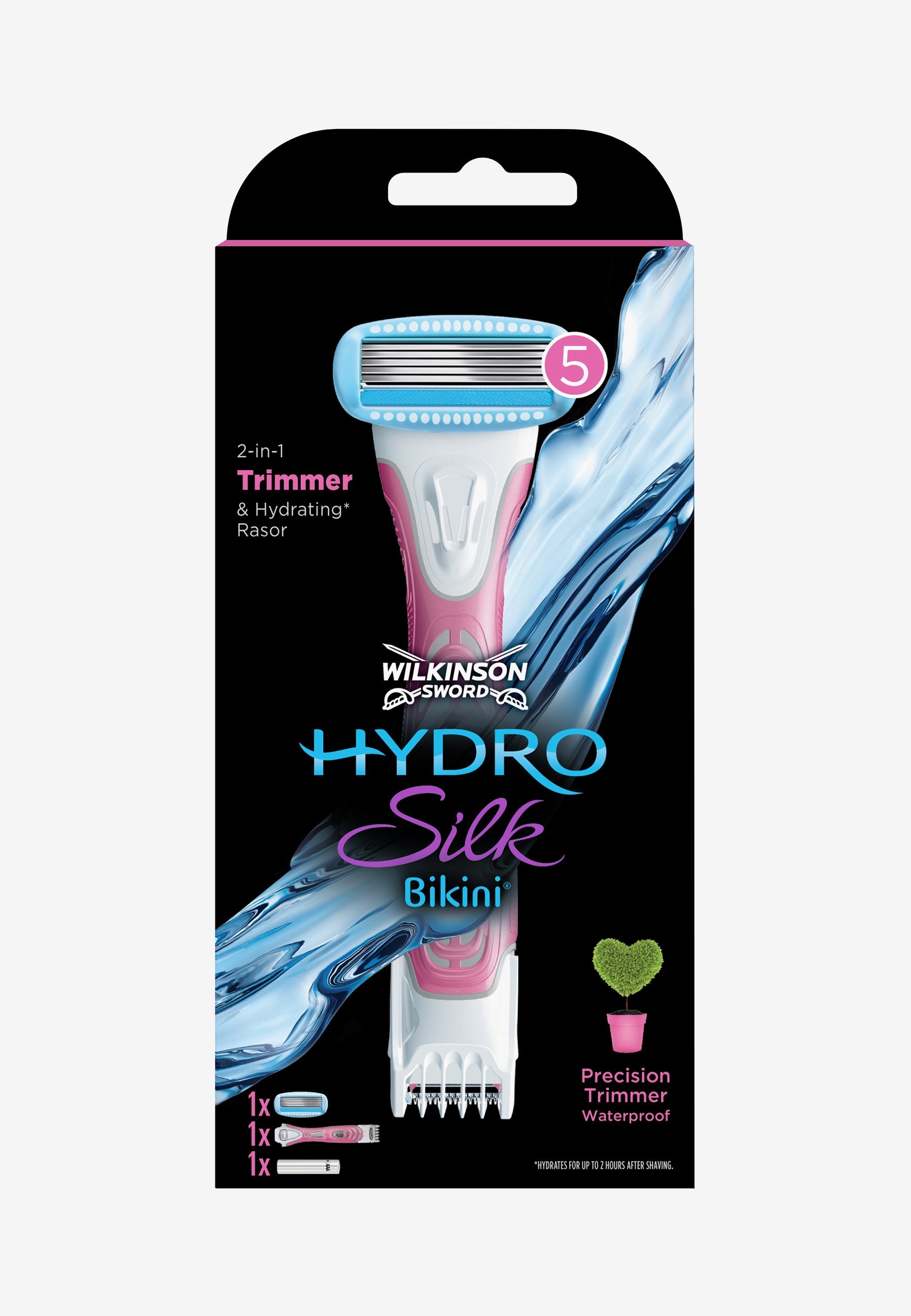 precedens Zákaz úložný prostor wilkinson sword hydro silk bikini