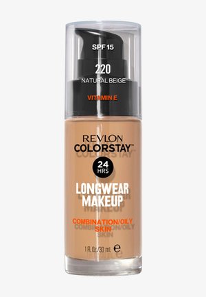 Revlon, FOND DE TEINT COLORSTAY™ PEAUX MIXTES À GRASSES N° 400 CARAMEL - Foundation - natural beige