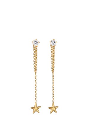 Elli STAR CHAIN - Oorbellen - gold-colored