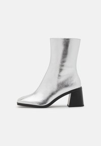 Não selecionado, silver metallic 