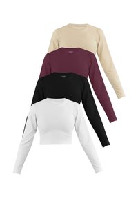 Unausgewählt, weiß schwarz burgund beige