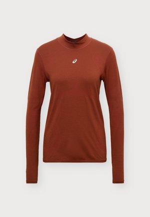 ASICS, ROAD WINTER SEAMLESS  - T-shirt à manches longues - singed red
