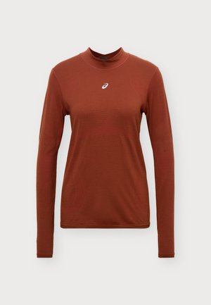 ASICS, ROAD WINTER SEAMLESS - T-shirt à manches longues - singed red