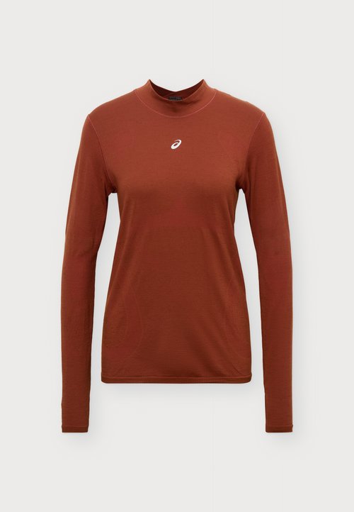 ASICS ROAD WINTER SEAMLESS - Long-sleeved top - singed red — foto 5