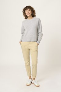 Part Two CHARLENEPW - Stickad tröja - light grey melange