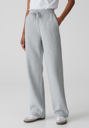 OPUS JOG MAYAH - Tracksuit bottoms - hazy fog melange