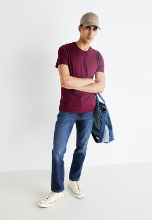 Levi's® GRAPHIC TEES 3 PACK - T-Shirt basic - white/burgundy/grey