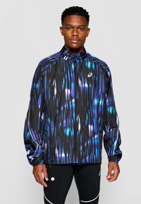 ASICS ROAD LITE SHOW JACKET - Veste coupe-vent - blue expanse