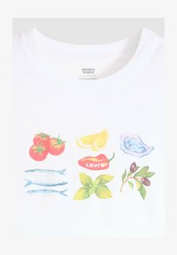 Non selezionato, tank fruit grid brig - whites -