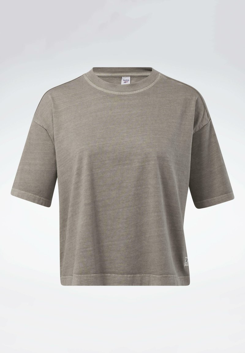 Damen T-Shirts | Reebok Classic T-Shirt basic grey/stein - SA29881 Damen T-Shirts | Reebok Classic T-Shirt basic grey/stein - SA29881