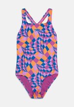 Costume Da Bagno Speedo Medalist Per Bambine - Stampa Digitale, Resistente Al Cloro | 50% Materiali Riciclati - Foto 11