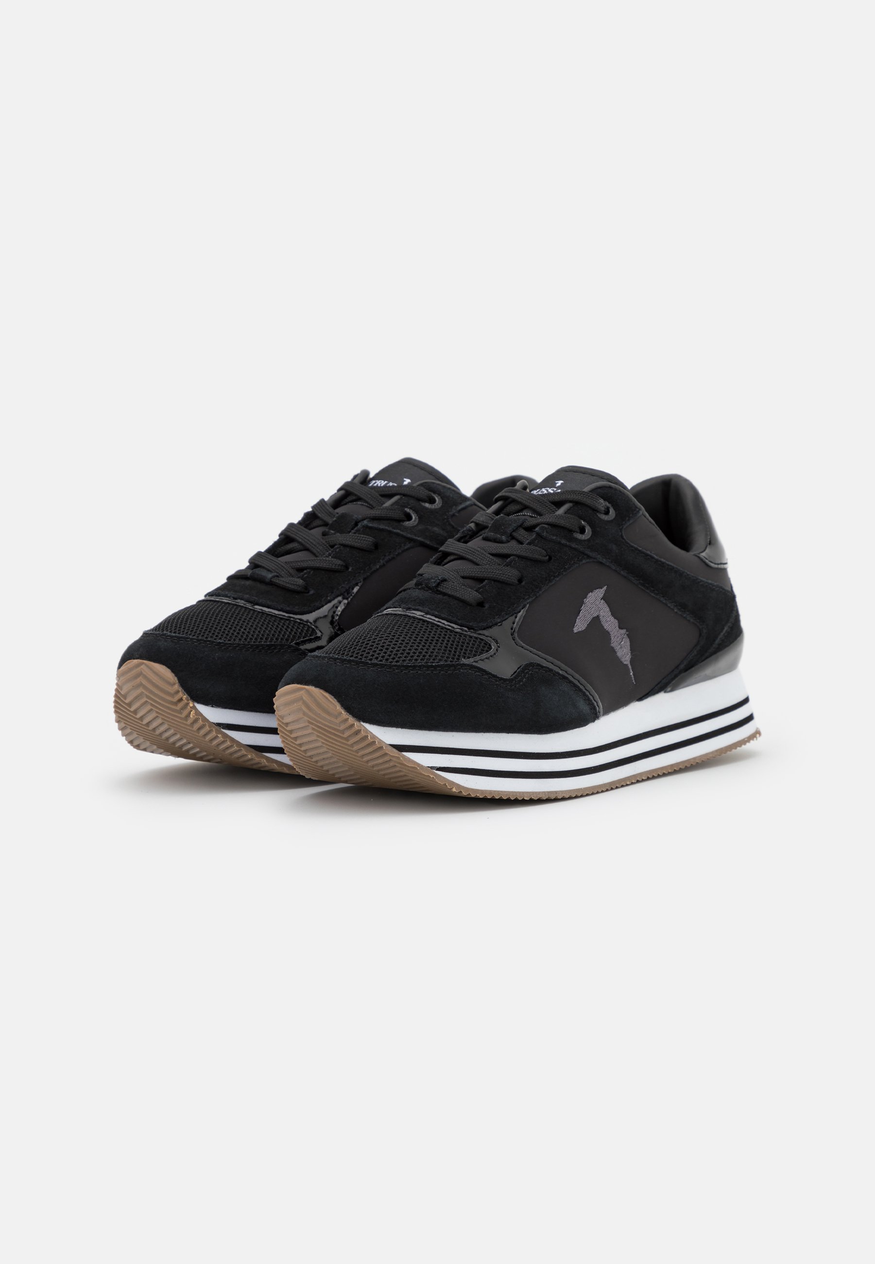 Trussardi CELTIK MIX - Sneakers basse - gunmetal/grigio - Zalando.it