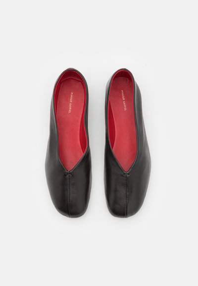 Mansur Gavriel GLOVE FLAT - Μπαλαρίνες - black/flamma