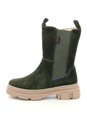 CUIR KICK GOZ - Botines - kaki