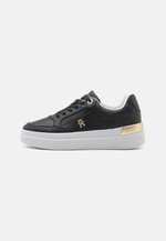 Tommy Hilfiger LUX HARDWARE COURT Sneaker low black/schwarz Tommy Hilfiger LUX HARDWARE COURT Sneaker low black/schwarz