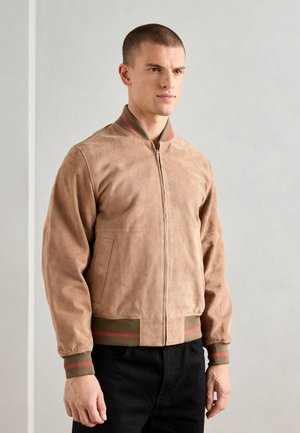 Scotch & Soda JACKET - Bomber-jakk - soft camel