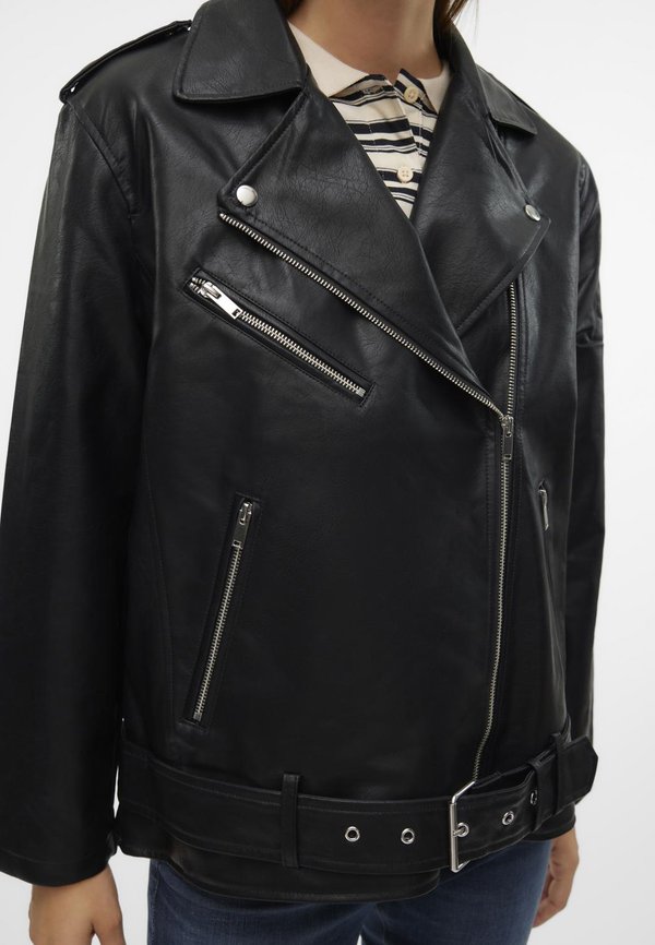 VMRAMON PAULA COATED  - Faux leather jacket3