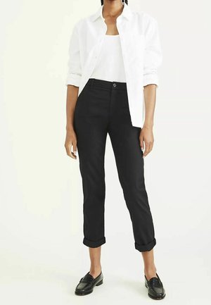 Stoffhose - black