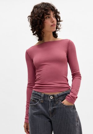 BDG Urban Outfitters FRANKIE TOP - Topper langermet - rose
