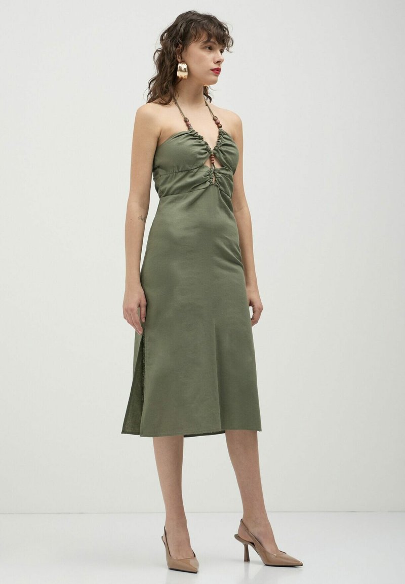 Calliope CON APPLICAZIONI - Vestito casual - verde