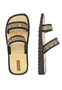 CINNEA MAYA - Mules - gold  gemustert