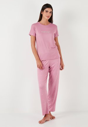 LELA REGULAR FIT - Pižame - powder pink