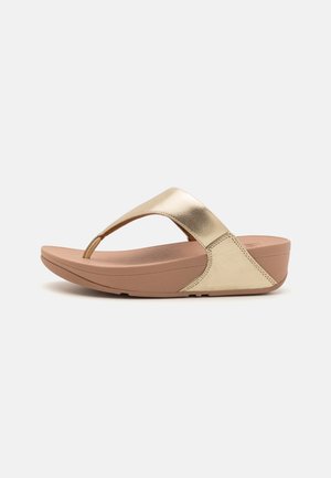 LULU - Sandales tongs - platino