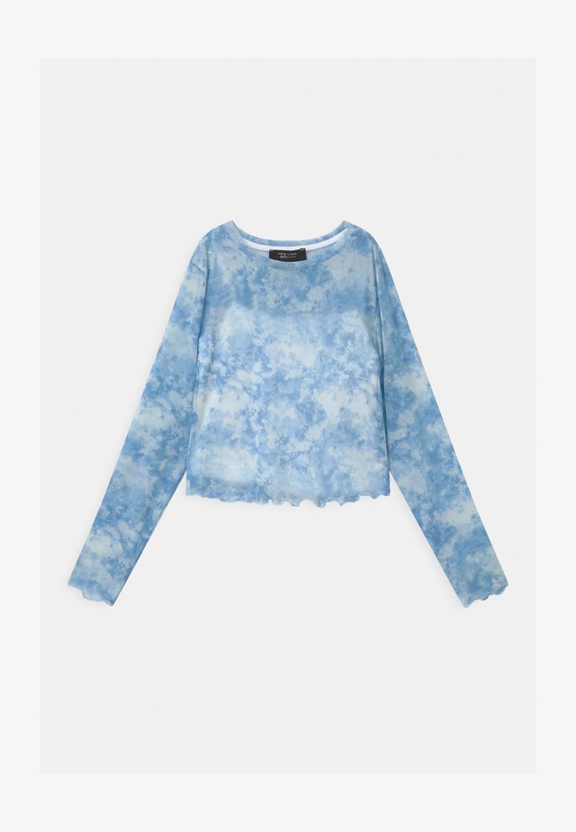 TIE DYE - T-shirt à manches longues - blue