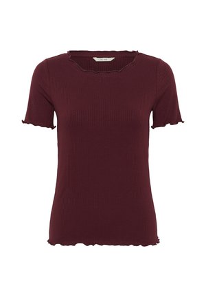 Cream, CRRIBBA - T-Shirt print - zinfandel