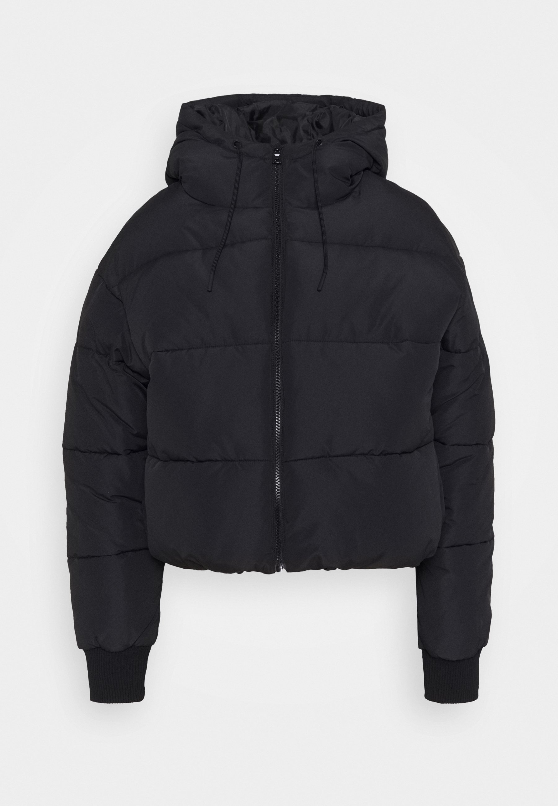 Monki Winter jacket black (Pre-owned) Zalando