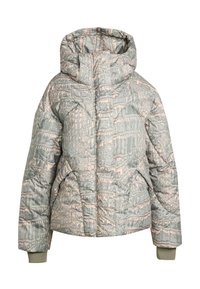 MID LENGTH PADDED PRINTED - Vinterjakker - soft powder   willow grey   legacy green