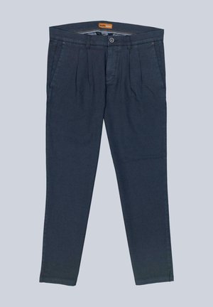 Emilio Adani, MIT BUNDFALTE - Chinos - saphirblau