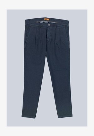 Emilio Adani, MIT BUNDFALTE - Chinos - saphirblau
