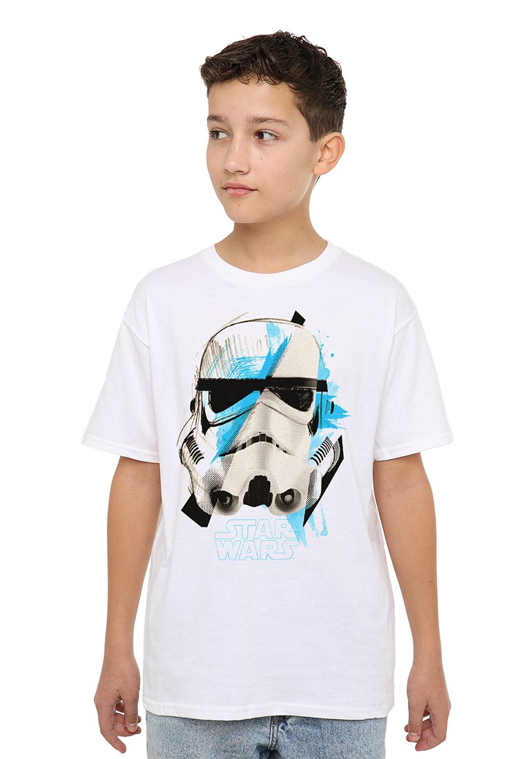 Star Wars T-shirt print wit Star Wars T-shirt print wit