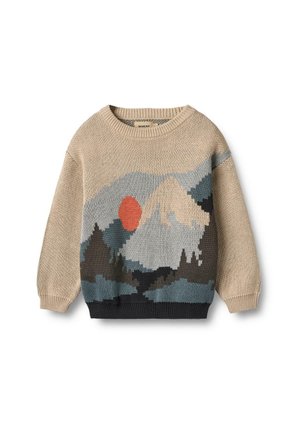 Strickpullover - warm sand