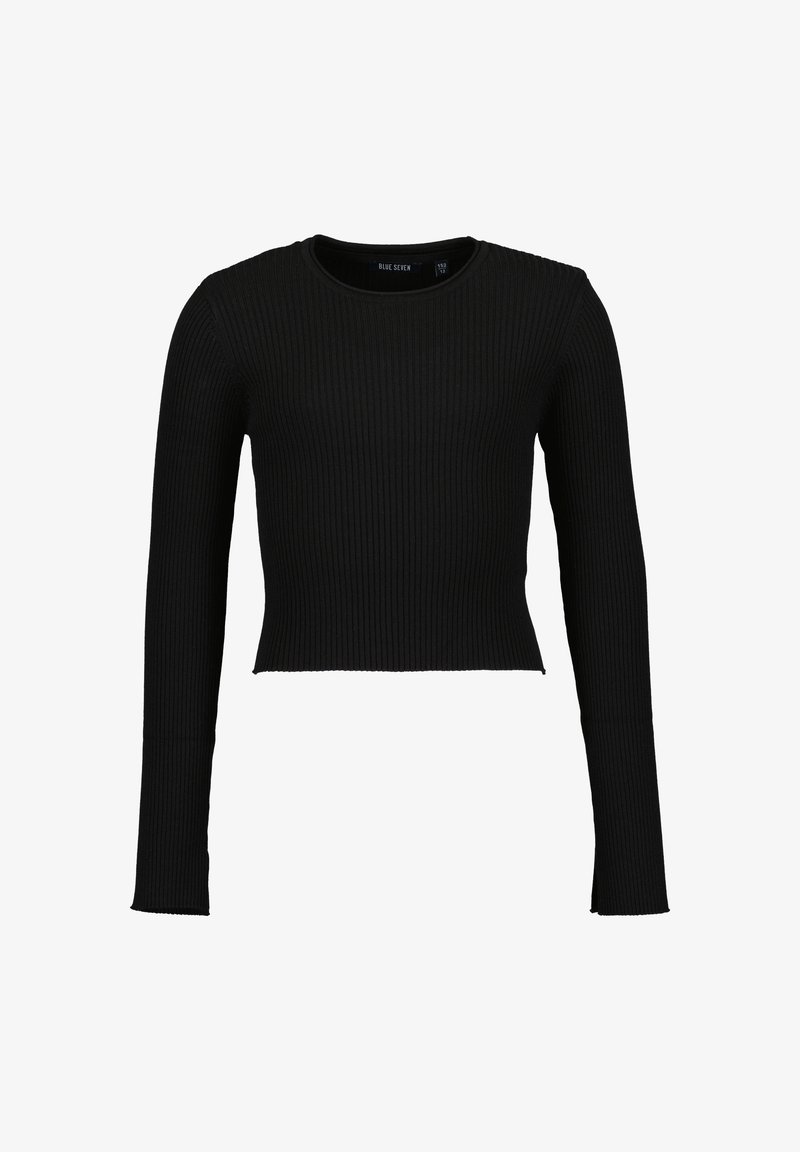Blue Seven Strickpullover - schwarz
