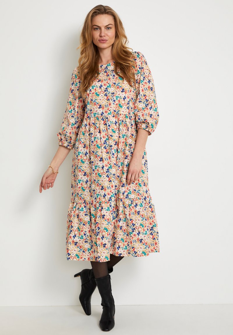Damen Freizeitkleider | Culture Freizeitkleid pink flower/pink - WR67874 Damen Freizeitkleider | Culture Freizeitkleid pink flower/pink - WR67874