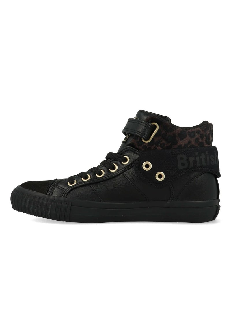 British Knights Ranger, Sneaker a Collo Alto Uomo, Grigio Scuro Nero